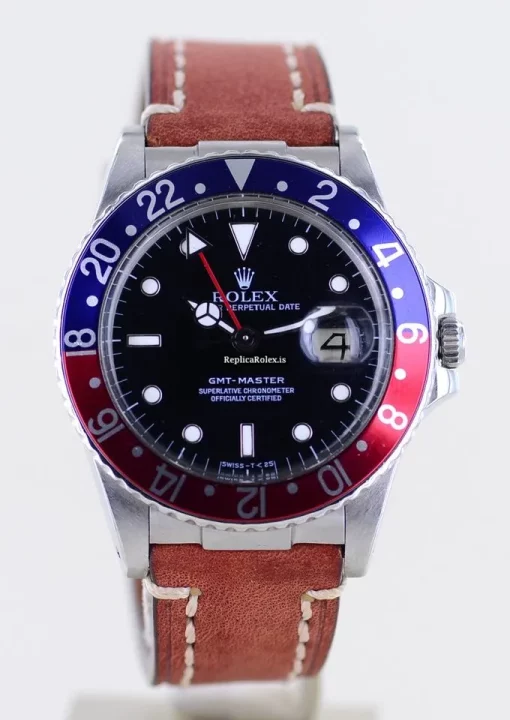 Aaa Replica Rolex Gmt-master 16750 Caliber 3075 Automatic Movement 40mm Steel Case Mens/unisex Watch - Image 15