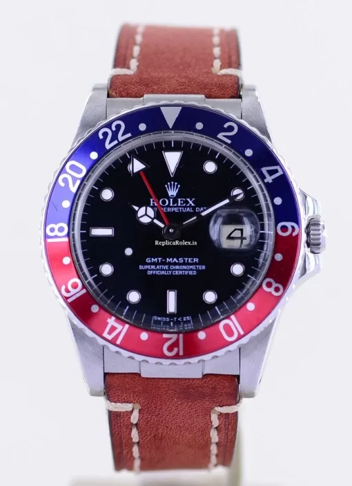 Aaa Replica Rolex Gmt-master 16750 Caliber 3075 Automatic Movement 40mm Steel Case Mens/unisex Watch - Image 2