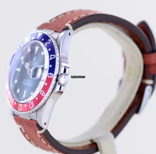 Aaa Replica Rolex Gmt-master 16750 Caliber 3075 Automatic Movement 40mm Steel Case Mens/unisex Watch - Image 6