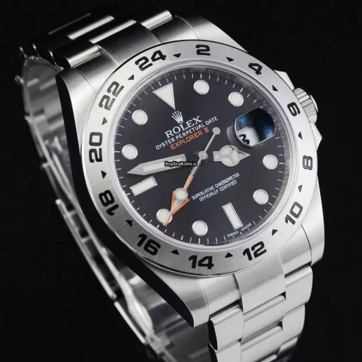 Wholesale Replica Rolex Explorer II 216570 Caliber 3187 Automatic Movement 42mm Steel Case Mens/unisex Watch - Image 10