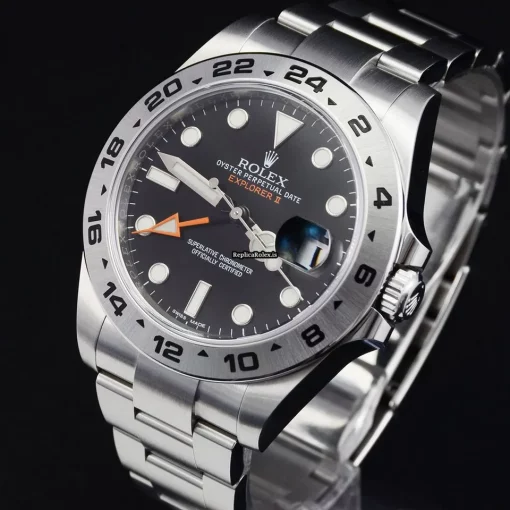 Wholesale Replica Rolex Explorer II 216570 Caliber 3187 Automatic Movement 42mm Steel Case Mens/unisex Watch - Image 9