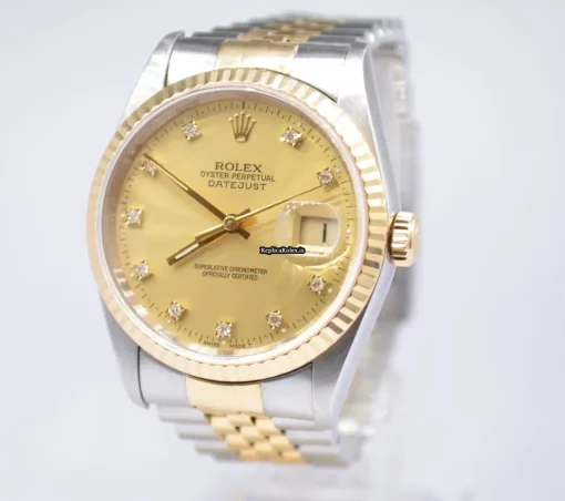 Fantastic Replica Rolex Datejust 16233 Caliber 3135 Automatic Movement 36mm Steel Case Mens/unisex Watch - Image 2