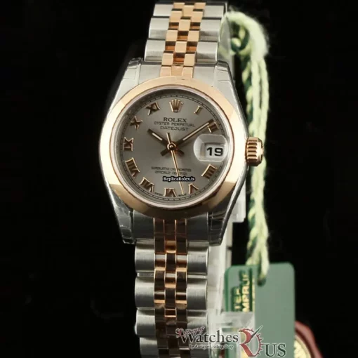 Offering Replica Rolex Lady-datejust 179161 Caliber 2235 Automatic Movement 26mm Steel Case Womens Watch - Image 2