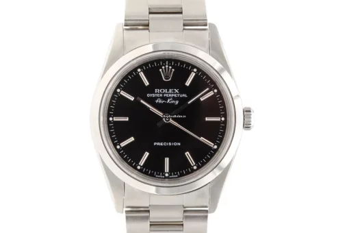 Fabulous Fake Rolex Air King Precision 14000m Caliber 3130 Automatic Movement 34mm Steel Case Mens/unisex Watch
