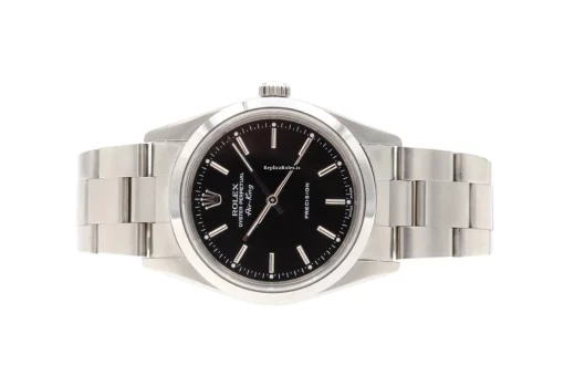 Fabulous Fake Rolex Air King Precision 14000m Caliber 3130 Automatic Movement 34mm Steel Case Mens/unisex Watch - Image 2