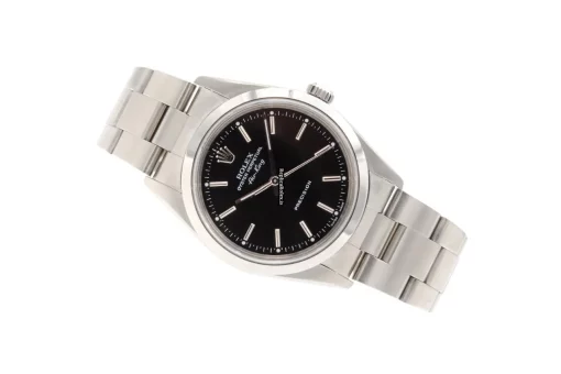 Fabulous Fake Rolex Air King Precision 14000m Caliber 3130 Automatic Movement 34mm Steel Case Mens/unisex Watch - Image 3