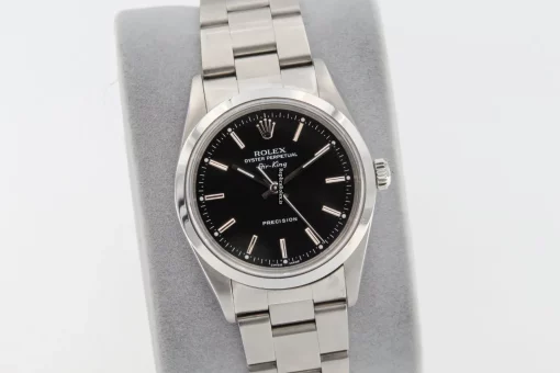 Fabulous Fake Rolex Air King Precision 14000m Caliber 3130 Automatic Movement 34mm Steel Case Mens/unisex Watch - Image 8