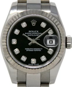 Fine Fake Rolex Lady-datejust 179174 Caliber 2235 Automatic Movement 26mm Steel Case Womens Watch