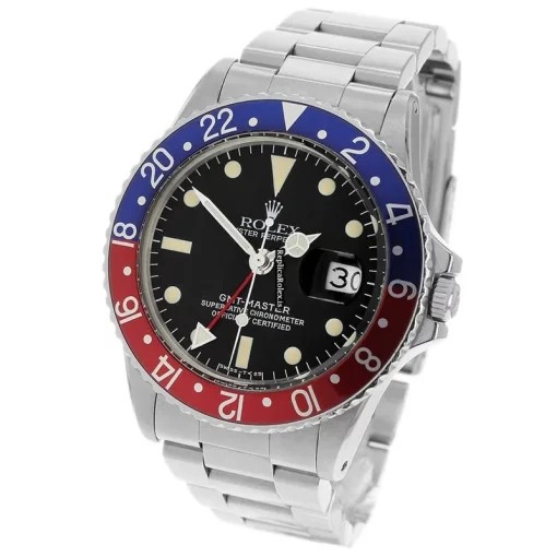 Stylish Replica Rolex Gmt-master 1675/0 Automatic Movement 40mm Steel Case Mens/unisex Watch