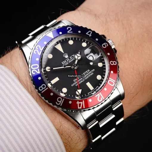 Stylish Replica Rolex Gmt-master 1675/0 Automatic Movement 40mm Steel Case Mens/unisex Watch - Image 13