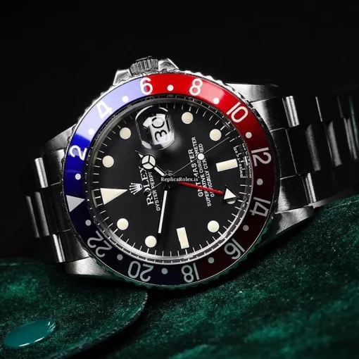 Stylish Replica Rolex Gmt-master 1675/0 Automatic Movement 40mm Steel Case Mens/unisex Watch - Image 3
