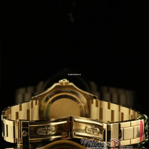 Quality Replica Rolex Yacht-master 40 16628 Caliber 3135 Automatic Movement 40mm Yellow Gold Case Mens/unisex Watch - Image 4