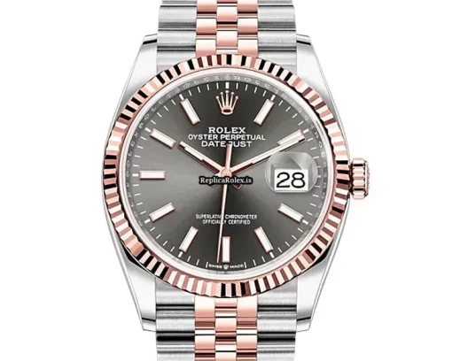 Awesome Fake Rolex Datejust 126231 Automatic Movement 36mm Gold/steel Case Mens/unisex Watch