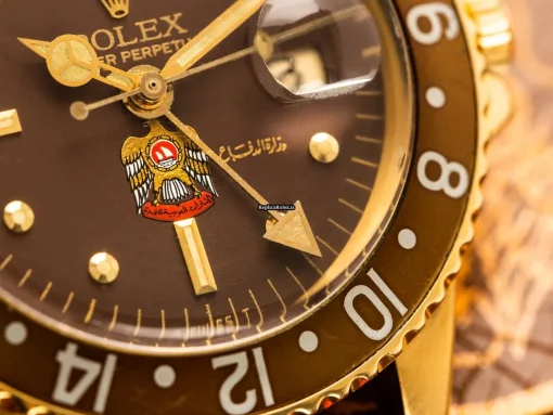Wonderful Fake Rolex Gmt-master 1675 Cosc Automatic Movement 40mm Yellow Gold Case Mens/unisex Watch