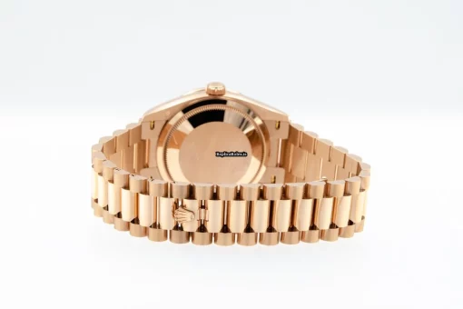 Fantastic Fake Rolex Day-date 36 128345rbr Caliber 3255 Automatic Movement 36mm Rose Gold Case Mens/unisex Watch - Image 7