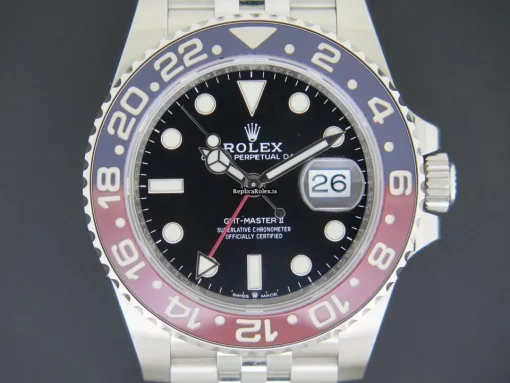 Cool Replica Rolex Gmt-master II 126710blro Automatic Movement 40mm Steel Case Mens/unisex Watch - Image 2
