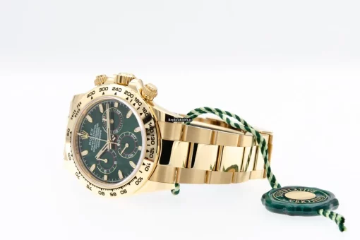 Popular Fakes Rolex Daytona 116508 Caliber 4130 Automatic Movement 40mm Yellow Gold Case Mens/unisex Watch - Image 5