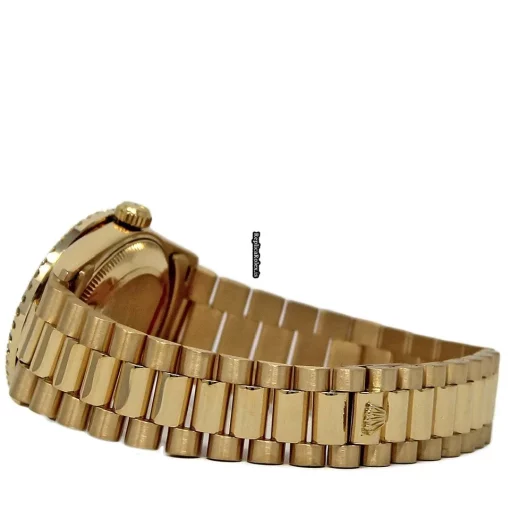 Trustworthy Replica Rolex Datejust 68278 Automatic Movement 31mm Yellow Gold Case Womens Watch - Image 3
