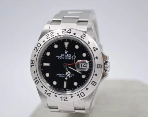 Top Replica Rolex Explorer II 16570 Caliber 3185 Automatic Movement 40mm Steel Case Mens/unisex Watch - Image 2