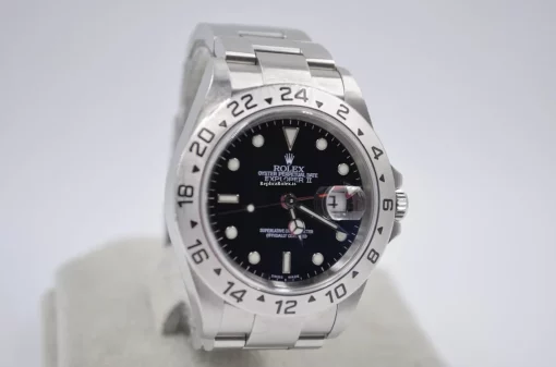 Top Replica Rolex Explorer II 16570 Caliber 3185 Automatic Movement 40mm Steel Case Mens/unisex Watch - Image 3