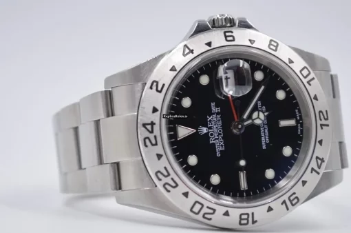 Top Replica Rolex Explorer II 16570 Caliber 3185 Automatic Movement 40mm Steel Case Mens/unisex Watch - Image 5