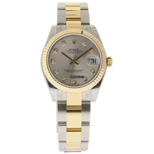 Amazing Replica Rolex Lady-datejust 178273 Caliber 2235 Automatic Movement 31mm Steel Case Womens Watch - Image 2