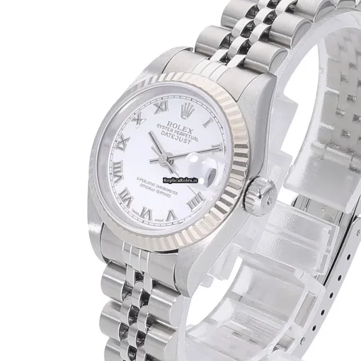 Neat Replica Rolex Lady-datejust 79174 Caliber 2235 Automatic Movement 26mm Gold/steel Case Watch - Image 2