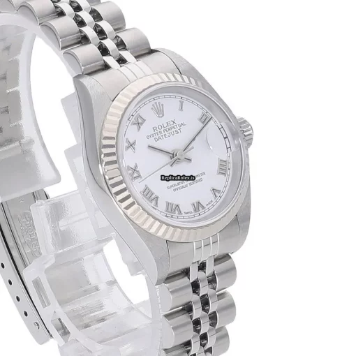 Neat Replica Rolex Lady-datejust 79174 Caliber 2235 Automatic Movement 26mm Gold/steel Case Watch - Image 3
