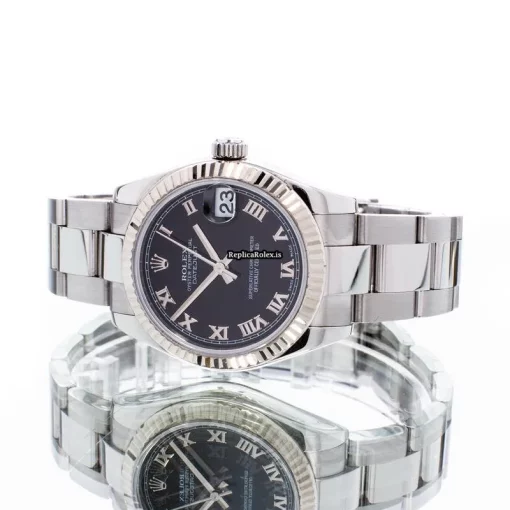 Terrific Clone Rolex Lady-datejust 178274 Automatic Movement 31mm Steel Case Womens Watch - Image 2
