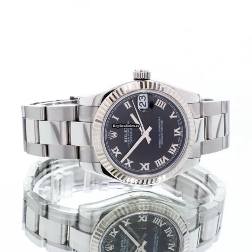 Terrific Clone Rolex Lady-datejust 178274 Automatic Movement 31mm Steel Case Womens Watch - Image 6