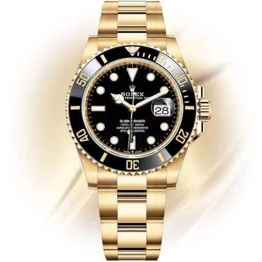 Lovely Fake Rolex Submariner Date 126618ln Caliber 3235 Automatic Movement 41mm Yellow Gold Case Mens/unisex Watch