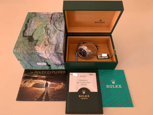 Marvellous Fakes Rolex Explorer II 16570 Caliber 3185 Automatic Movement 40mm Steel Case Mens/unisex Watch - Image 2