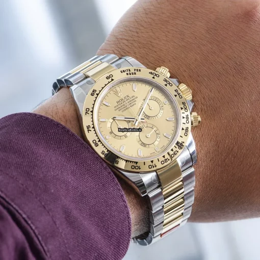 Popular Replica Rolex Daytona 116503 Caliber 4130 Automatic Movement 40mm Gold/steel Case Mens/unisex Watch
