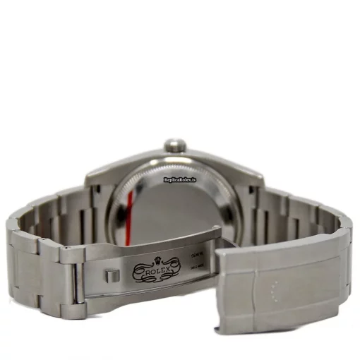 Excellent Fake Rolex Oyster Perpetual 34 114200 Caliber 3130 Automatic Movement 34mm Steel Case Womens Watch - Image 2