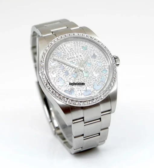 Cheap Fake Rolex Oyster Perpetual 39 114300 Caliber 3132 Automatic Movement 39mm Steel Case Mens/unisex Watch - Image 8