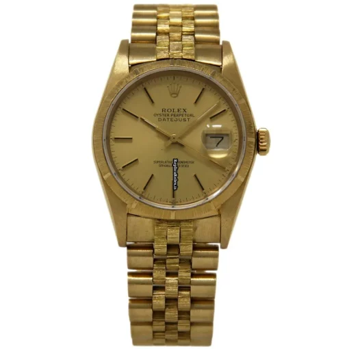 Good Replica Rolex Datejust 16078 Automatic Movement 36mm Yellow Gold Case Mens/unisex Watch - Image 2