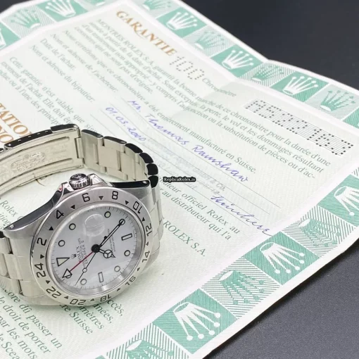 High Quality Replica Rolex Explorer II 16570 Caliber 3185 Automatic Movement 40mm Steel Case Mens/unisex Watch - Image 3