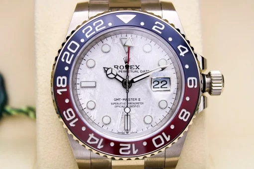Swiss Clone Rolex Gmt-master II 126719 Caliber 3285 Automatic Movement 40mm White Gold Case Mens/unisex Watch