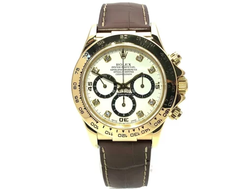 Wholesale Knockoff Rolex Daytona 16518 Caliber 4030 Automatic Movement 40mm Yellow Gold Case Mens/unisex Watch