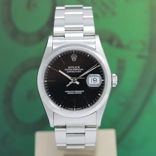 Trustworthy Replica Rolex Datejust 16200 Caliber 3135 Automatic Movement 36mm Steel Case Mens/unisex Watch - Image 3