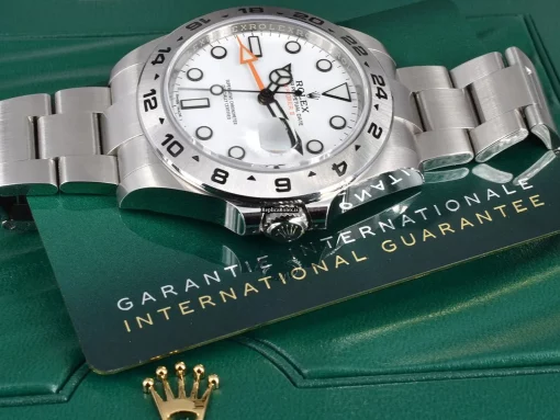 Durable Replica Rolex Explorer II 216570 Caliber 3187 Automatic Movement 42mm Steel Case Mens/unisex Watch - Image 7