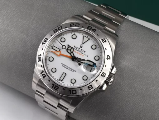 Durable Replica Rolex Explorer II 216570 Caliber 3187 Automatic Movement 42mm Steel Case Mens/unisex Watch - Image 8