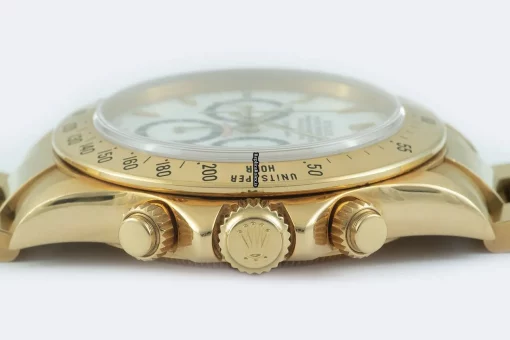 Marvellous Fake Rolex Daytona 16528 Caliber 4030 Automatic Movement 40mm Yellow Gold Case Mens/unisex Watch - Image 6