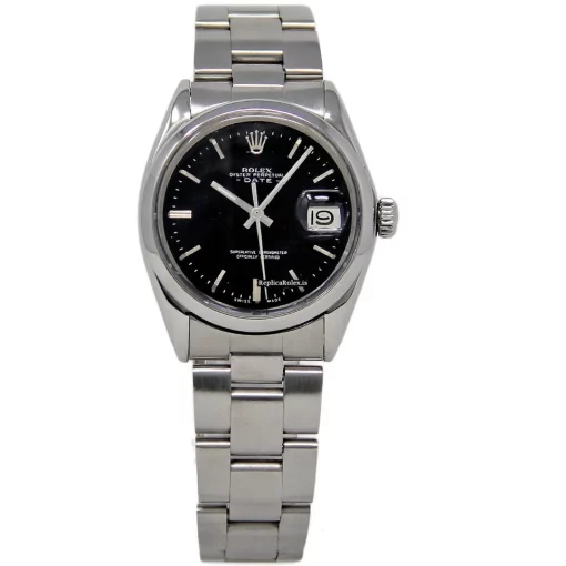 Wonderful Fake Rolex Oyster Perpetual Date 1500 Automatic Movement 34mm Steel Case Womens Watch - Image 2