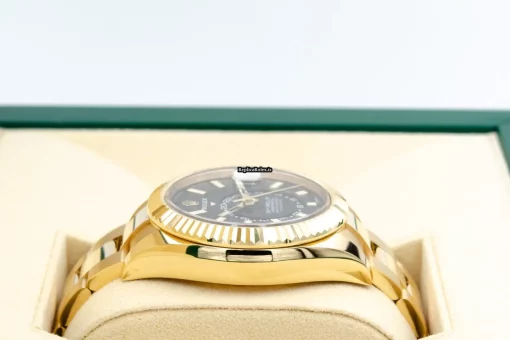 Great Replica Rolex Sky-dweller 326938 Caliber 9001 Automatic Movement 42mm Yellow Gold Case Mens/unisex Watch - Image 6