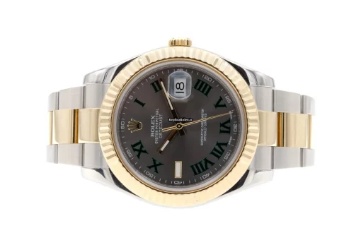 Neat Replica Rolex Datejust II 116333 Caliber 3136 Automatic Movement 41mm Gold/steel Case Mens/unisex Watch - Image 2