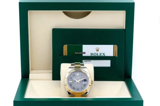 Neat Replica Rolex Datejust II 116333 Caliber 3136 Automatic Movement 41mm Gold/steel Case Mens/unisex Watch - Image 7