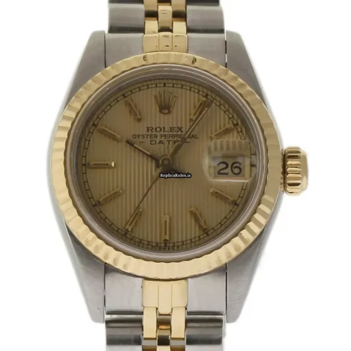 Exquisite Replica Rolex Lady-datejust 69173 Automatic Movement 26mm Steel Case Womens Watch