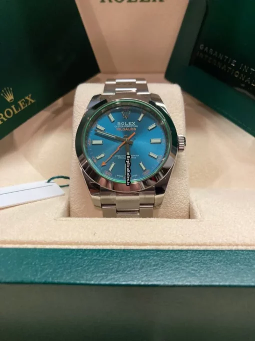 Suitable Fake Rolex Milgauss 116400gv Caliber 3131 Automatic Movement 40mm Steel Case Mens/unisex Watch