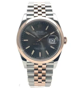 Lovely Fake Rolex Datejust 126201 Caliber 3235 Automatic Movement 36mm Gold/steel Case Mens/unisex Watch